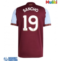 Aston Villa Jadon Sancho #19 Domaci Dres 2025-26 Kratak Rukav